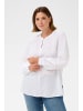 KAFFE curve Bluse langarm KCnoelle Regular fit in Optical White