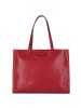 The Bridge Shopper Tasche Leder 36 cm in berry