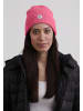CASH-MERE.CH Bio Rib Mütze in Malibu Pink