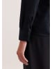 Seidensticker Klassische Bluse Regular in Schwarz
