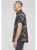Brandit Short Sleeve Shirt in darkcamo