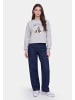 myMo Women Sweatshirt in Grey