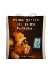 Mr. & Mrs. Panda Tragetasche Fuchs Filme gucken Design mit Spruch in Weiß