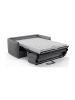CALICOSY Sofa MIRA in Grau - (W) 185  x (H) 90  x (L) 104  cm