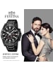 Festina Chronograph-Armbanduhr Festina Timeless Chronograph schwarz extra groß ca. 47mm