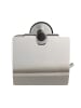Wenko Toilettenpapierhalter UNDINE in Silbern, (B) 14,5 x (H) 12,5 x (L) 6,5 cm