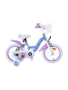 Volare Kinderfahrrad  Disney Frozen 2 , 14  Zoll, ohne Rücktrittbremse in blau