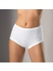 Erwin Müller Baumwolle, Feinripp Taillenslip im 6er-Pack in weiß