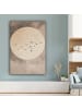 MuchoWow Leinwand Bilder Taupe