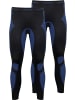 normani 2 x Thermounterhose Lange Skiunterwäsche für Herren in Blau