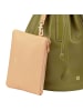 DuDu Filicudi Beuteltasche Leder 19 cm in olive