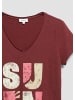 s.Oliver T-Shirt in 39D1_bordeaux
