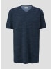 s.Oliver T-Shirt kurzarm in Blau