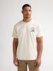 Petrol Industries T-Shirt mit Rückenprint Calor in Weiß