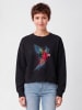 wat? Apparel Sweatshirt Papagei in Schwarz