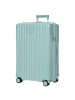 BRIC`s Positano - 4-Rollen-Trolley M 69 cm erw. (emerald green) in light blue
