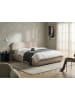 Beliani Doppelbett CAMPAN in Beige - (W) 188 x (H) 94 x (L) 215 cm
