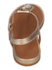 fitflop Sandalen GRACIE ULTRA-JEWEL LEATHER T-BAR in goldfarben