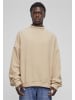 Urban Classics Urban Classics Herren Oversized Polar Fleece Crew in wetsand