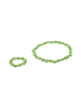 IZIA Women Set Of Bracelet And Ring in Green