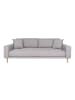 ebuy24 Sofa Lido Hellgrau 210 x 93 cm