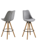ebuy24 Barhocker Dima Grau 2er Set