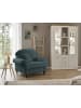 Furn.Design Sessel blaugrün Landhaus, Loungesessel 110 cm
