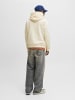 Jack & Jones Sweatshirt mit Reißverschluss in Antique White