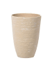Beliani Outdoor Blumentopf CAMIA in Beige - (W) 35 x (H) 50 x (L) 35 cm