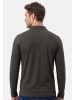 Ragman Poloshirt Basic in Weiß / dunkelgrau