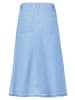 Betty Barclay Jeansrock mit offenem Saum in Light Blue Denim