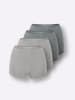 WITT WEIDEN Panty in 2x grau-meliert + 2x anthrazit-meliert