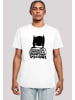 F4NT4STIC T-Shirt DC Comics Batman Always Be Yourself in weiß