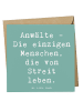Mr. & Mrs. Panda Deluxe Karte Spruch Anwalt Streitmacher mit Spruch in Meeresbrise