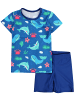 Aquarti Baby Jungen Bade-Set Zweiteiliger Badeanzug T-Shirt Hose in blau Modell 3