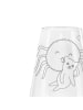 Mr. & Mrs. Panda Weinglas Spinne Agathe Teddy ohne Spruch in Transparent