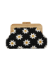 myMo Women Clutch in Black White
