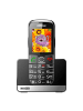 Maxcom Großtasten Multi-Media Handy micro-SIM (5,6 cm (2,2 Zoll) Farbdisplay in Schwarz