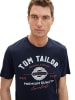 Tom Tailor T-Shirt LOGO in Blau