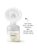 Philips Avent Hand-Milchpumpe Natural Motion - SCF430/ in weiss