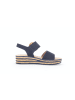 Gabor Plateau Sandalen für Damen in blau