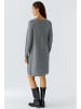Oui Strickkleid in grey