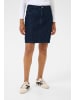 Kaffe Denimrock KAeloise Regular fit in Dark Blue Denim
