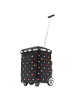 Reisenthel carrycruiser plus - Einkaufstrolley recycelt PET 52.5 cm (twist navy) in dots