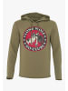 PLUS EIGHTEEN Herren Kapuzenpullover in Khaki