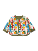 Little Green Radicals Wendbare kragenlose Frühlingsjacke in Bunt