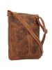 Greenburry Vintage Umhängetasche Leder 25 cm in braun