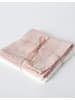 OrganicEra Musselin-Tücher in White-Powder Pink