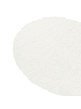 Beliani Kurzflor HOOD in Weiß - (W) 160 x (L) 160 cm
