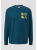 s.Oliver Sweatshirt langarm in Petrol